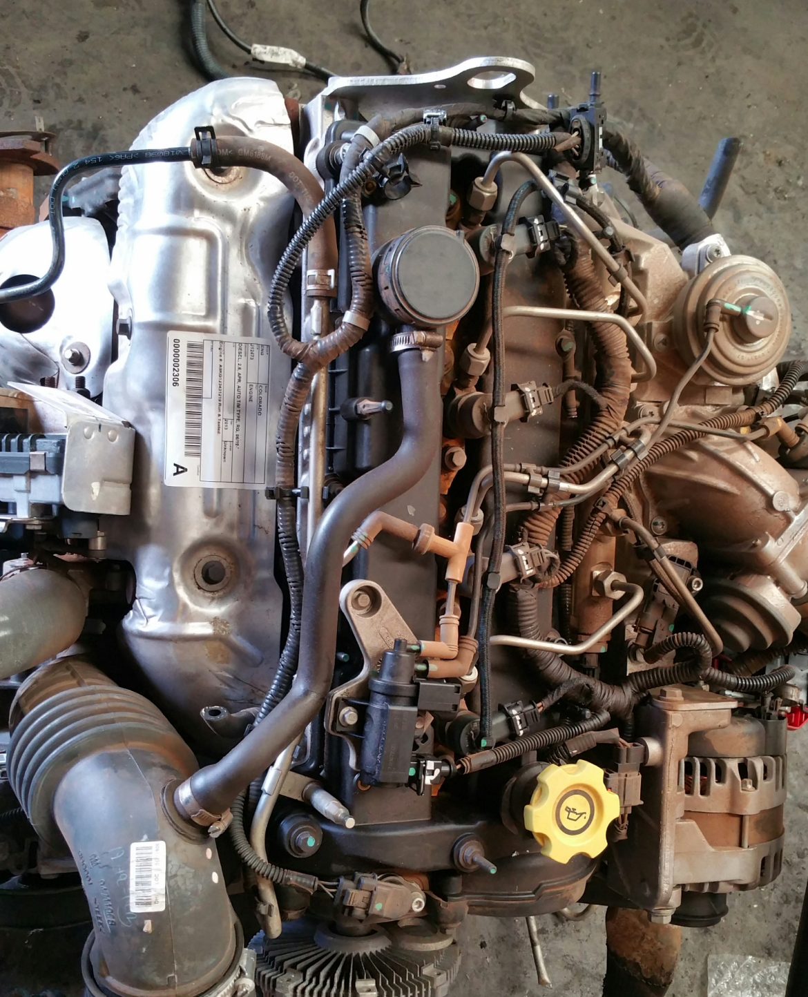 Colorado engine rg 2 8 turbo diesel central parts perth